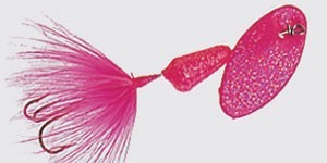Блесны фирмы Yakima Bait, модель Vibric Rooster Tail 3/8 oz.(458)